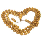 Chuỗi MALA Trầm Hương bẻ kẽm xích Beadalon (Mỹ), Hạt tròn 6ly - Ảnh 3