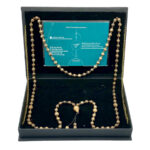 Chuỗi MALA Trầm Hương bẻ kẽm xích Beadalon (Mỹ), Hạt tròn 6ly - Ảnh 2
