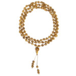 Chuỗi MALA Trầm Hương bẻ kẽm xích Beadalon (Mỹ), Hạt tròn 6ly